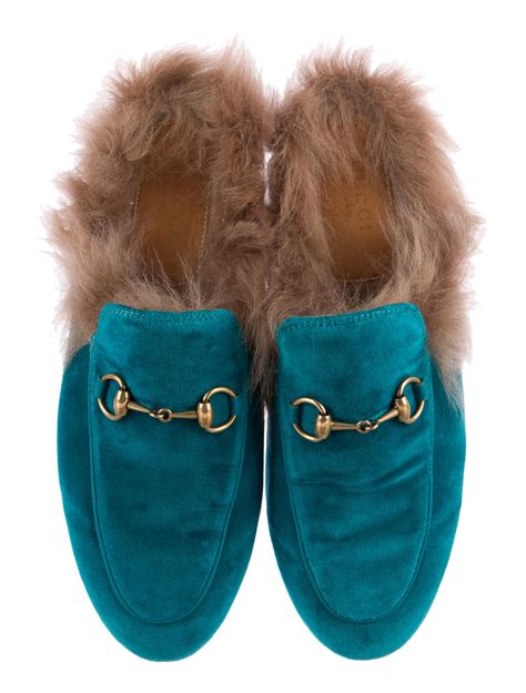 gucci mules fur replica|gucci princetown mules on sale.